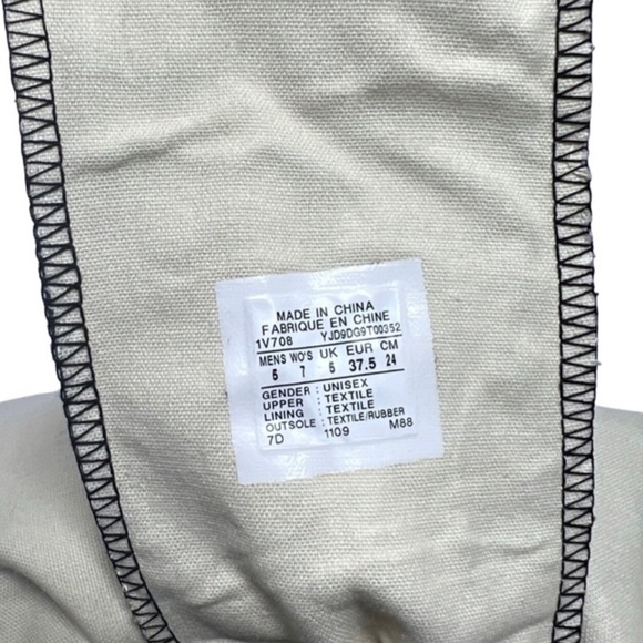 Converse Knee High Sneakers Black Size W7 M5 - Picture 10 of 10